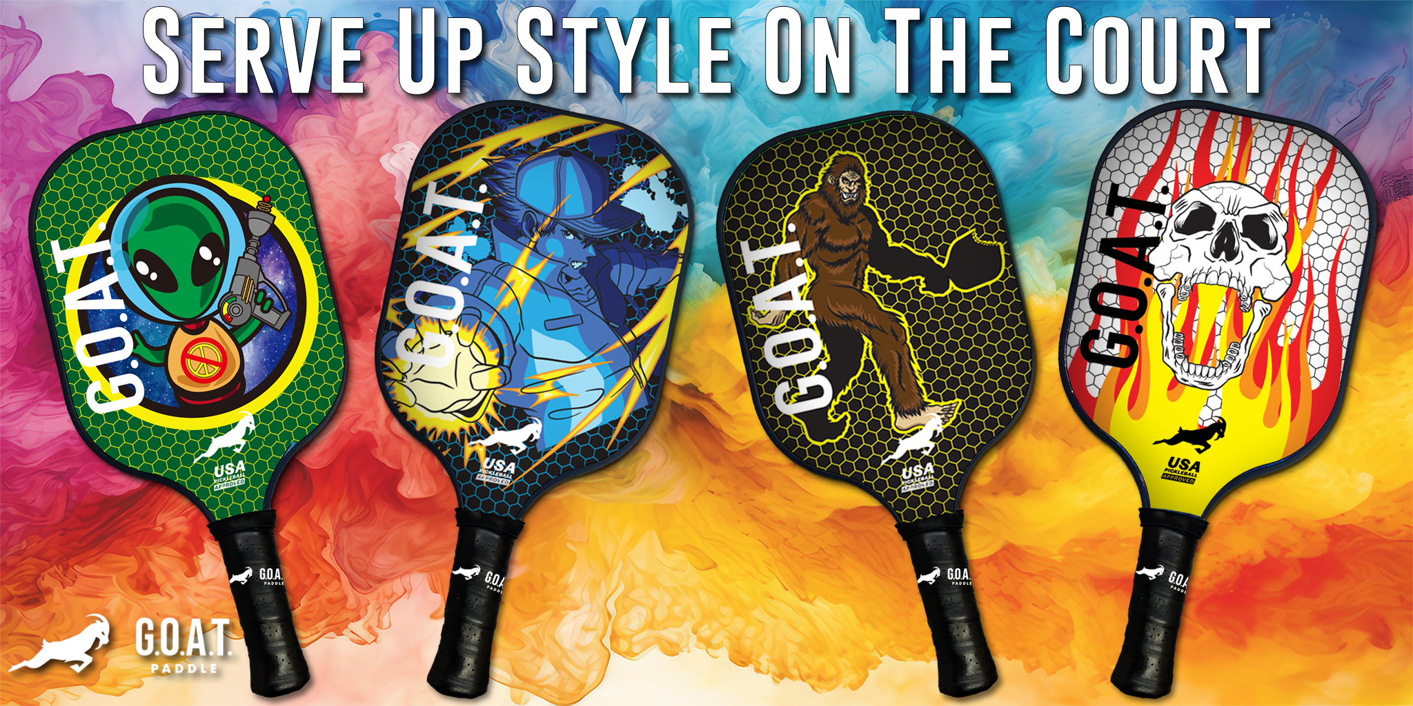 Colourful, Stylish & Fun Entertainment Line Pickleball Paddles product image