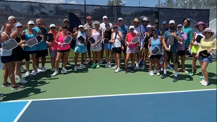 Best pickleball paddles in Florida by G.O.A.T. Paddle built in Southwest Florida